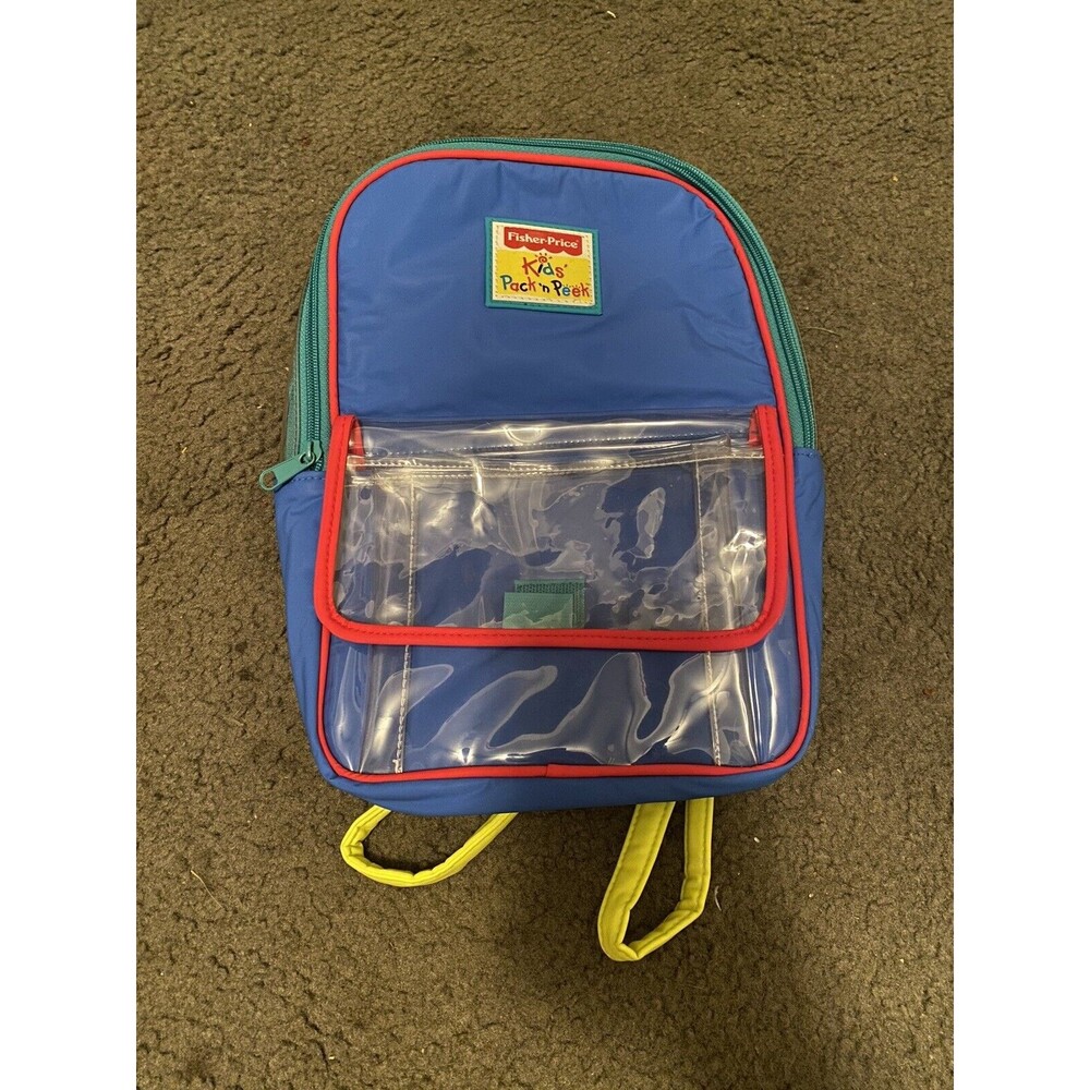 Fisher Price Pack n’ Peek See Through Backpack